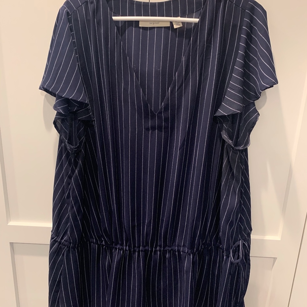 Blouse, short sleeve